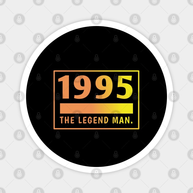 1995 birthday Magnet by BlackMeme94